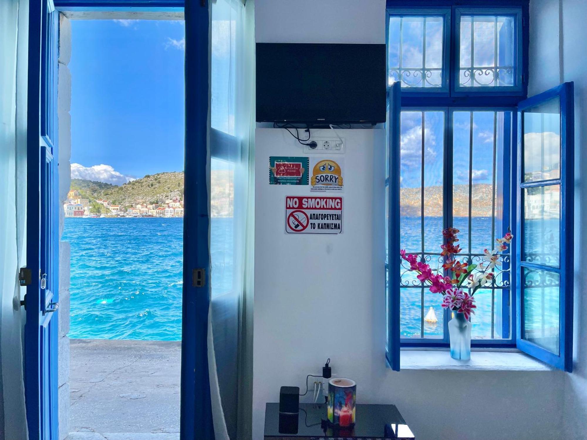 Ferienwohnung Seafront - Harbour View , Pitini 2 Symi Exterior foto